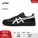 亚瑟士ASICS板鞋男鞋女鞋休闲鞋百搭舒适透气复古时尚运动鞋 JAPAN S 黑色/白色 42