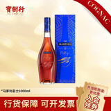 马爹利名士1000ml 新包装 法国原装进口洋酒 干邑白兰地 宝树行 1000mL 1瓶