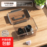 相机防潮箱照相机专用收纳箱镜头干燥剂防潮密封收纳盒电子吸湿卡摄影器材柜微单数码相机防尘箱 【中号M防潮箱】送变色干燥剂5
