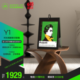MORRORART Y1时光相册歌词音箱音响蓝牙电子相册悬浮字幕家用桌面日历相框智能家居生日礼物 套装版