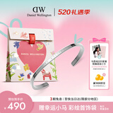 丹尼尔惠灵顿（DanielWellington）dw手镯男[520送男朋友礼物]经典星光银大号手镯情侣款DW002
