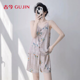 古今（GUJIN）26新款吊带睡衣女士家居服时尚可外穿女装睡裤套装