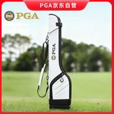 PGA高尔夫球包男士枪包超轻便携式球杆袋练习小球包可装6支杆白色