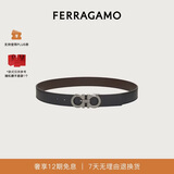 菲拉格慕（Ferragamo）男士双面GANCINI可调式腰带 0464231_C_95 520礼物送男友