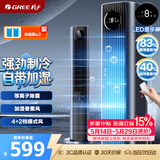 格力（GREE）【等离子除菌】家用空调扇加湿冷风扇水冷降温无叶塔扇节能冷风机制冷小空调 KS-06X70Dag