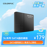 七彩虹（Colorful）128GB SSD固态硬盘 SATA3.0接口 SL系列 TLC颗粒