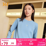 361°卫衣女春夏季外套运动休闲套头衫宽松圆领长袖上衣662334801D-8
