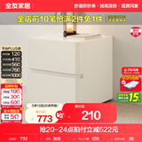 全友家居【床头柜合集】小型收纳储物柜卧室小桌子客厅边角柜斗柜家具 129539-2床头柜（单卖）