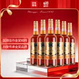 张裕39度金奖白兰地 700ml*6瓶 整箱装 洋酒 葡萄蒸馏酒