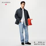优衣库男装女装直筒牛仔裤/水洗产品合作款系列丹宁479816 482860 479816/63天蓝色 40 /185/100B