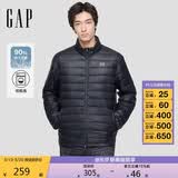 盖璞男装2025秋冬时尚logo轻薄立领羽绒服简约休闲保暖外套657225