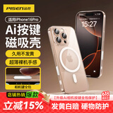 品胜【Ai相机键全包I强劲磁吸I发黄包赔】适用iphone16promax手机壳苹果16promax保护套磁吸保护壳