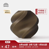 拓竹PLA Basic基础 3D打印耗材 高韧性易打印 RFID智能参数识别--净重1kg 青铜10801 无料盘
