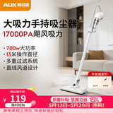 奥克斯（AUX）家用吸尘器手持地毯式低噪音小型迷你大功率强力吸尘器除尘机宠物家庭有线5米清洁猫狗毛发AXS-927 白色升级版