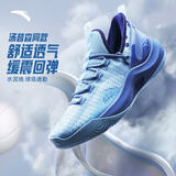 安踏|KT-FLY|克莱汤普森篮球鞋男网面低帮实战透气球鞋男青少年运动鞋