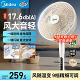 美的（Midea） 电风扇 家用风扇7叶落地扇立式轻音节能大风量电扇台扇迷你扇台立两用转页扇空气循环扇安静低音 闪装新款丨直流变频 一级能效·SDJ30BM 家用落地扇