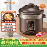 九阳（Joyoung）电炖锅电炖盅5L大容量紫砂预约电砂锅 多功能锅 智能定时精炖煮粥煲汤锅DG50Z-GD510