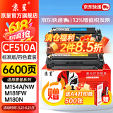 京呈cf510a/204a硒鼓适用惠普m154a硒鼓/m154nw M180n/nw/181/181fw T6B70A/6B51A/6B52A/6B71打印机墨碳粉盒硒鼓 【店长推荐】CF510A硒鼓