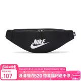 耐克（NIKE）男女腰包 单肩包斜挎包胸包休闲包DB0490-010 黑