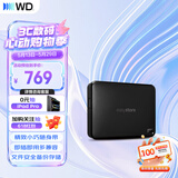 西部数据（WD）移动硬盘1TB USB3.0 easystore系列 2.5英寸 机械硬盘 笔记本电脑外接 外置备份 大容量家庭存储