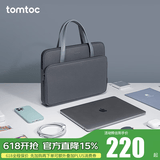 tomtoc手提电脑包14英寸女士苹果笔记本包A11适用于MacBook Pro/Air M2 鱼尾灰 14英寸