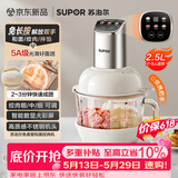 苏泊尔（SUPOR）绞肉机家用 绞馅机机多功能料理机和面机辅食机婴儿打泥机智能绞肉和面绞菜一体机 JR68A-B250