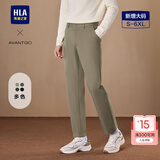 海澜之家（HLA）休闲裤男轻商务时尚系列裤子男秋冬季 卡其2C L 175/84A推荐135~148斤