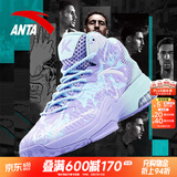 安踏（ANTA）KT3team|篮球鞋男夏季新款汤普森防滑减震学生男士实战运 【店长推荐-KT3高帮版】淡紫/冰川蓝-2 42