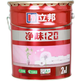 立邦乳胶漆金装五合一室内家用自刷环保抗甲醛净味防霉内墙墙面漆18升 净味120二合一 18L 白色