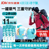 艾润氧气瓶便携式氧气罐 孕妇老人家用吸氧气袋氧气4瓶硅胶款
