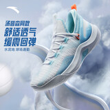 安踏|KT-FLY|克莱汤普森篮球鞋男网面低帮实战透气球鞋男青少年运动鞋