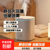 加湿器家用空气加湿器净化器香薰机空调房加湿器usb静音卧室孕妇婴儿喷雾宿舍学生女生礼物 标准款-【单喷+静音大容量+细腻喷雾】-2.2L