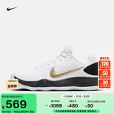 耐克男子实战篮球鞋冬季抗扭低帮NIKE HYPERDUNK 2017 LOW HV1793 170白/金属金/黑 45