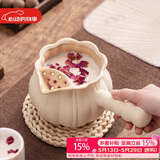 八千行围炉煮茶壶陶瓷侧把烤奶罐罐大容量室内户外煮茶器具可明火烧水壶