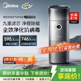 美的（Midea）【九重净化加湿一体】价保618空气净化器加湿鼻炎家用除甲醛烟味异味过敏原空气净化机RX600Pro