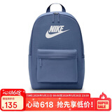耐克NIKE男女通款双肩包背包HERITAGE休闲包DC4244-499蓝书包