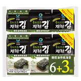 清净园橄榄油传统海苔 儿童零食紫菜片 海苔脆 拌饭36g（4g*9袋）