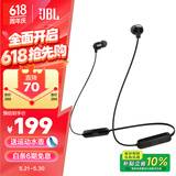 JBL TUNE 135BT蓝牙无线耳机 颈挂式运动耳机 无线立体声耳机 黑色