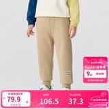 巴拉巴拉儿童长裤男童女童加厚加绒裤子2025秋冬亲子百搭束脚休闲裤子潮流