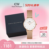 丹尼尔惠灵顿（DanielWellington）DW女士手表闪耀星辰水晶轻奢欧美腕表石英520礼物送女友DW528