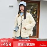 坦博尔新款羽绒服女秋冬新款轻薄短款小个子翻领韩版百搭外套TD236266 黄油蜜 M 165/88A（建议体重125-135斤）
