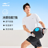 鸿星尔克短袖男夏季新款冰感速干衣跑步健身休闲百搭t恤体考运动上衣T恤男 【福利秒杀款】白色 3XL