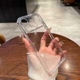 和肯 不易发黄透明适用iPhone17promax手机壳新款苹果16pro亚克力15pm简约14冰透13/12全包防摔保护套 晶盾全包镜头款【高品质，裸机手感】 iPhone14ProMax
