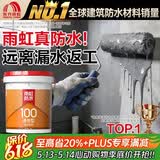 雨虹防水雨虹100通用防水浆料 厨房卫生间墙面防水涂料17kg