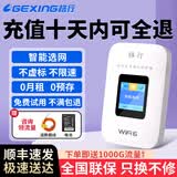 格行随身wifi6新疆云南可用官方正品移动车载无线网卡cpe免插卡路由器随身携带wifi6无线流量2026新款 彩屏款【4000毫安】送流量  90天无理由