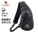 骆驼（CAMEL）斜挎包通勤包胸包邮差包骑行包机车背包运动单肩包573C875050A