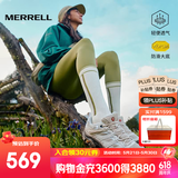 迈乐（Merrell）官方店男女款户外登山徒步鞋减震MOAB 3迈越者轻量防滑耐磨透气 J035894白灰米（女） 37