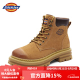 Dickies男士马丁靴高帮时尚男靴工装靴情侣靴男 土黄 40-男女款