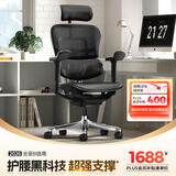 Ergonor保友金豪b雄鹰 人体工学椅 电脑椅 电竞椅办公椅子可躺老板椅 【金豪b雄鹰】黑色网