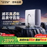 史密斯（A.O.SMITH）佳尼特【26年新品】蓝鲸1000G家用净水器厨房专用台下用净水机直饮一体机8年RO膜 CR2500AE3